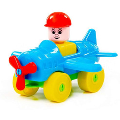 Конструктор Полесье Юный путешественник 55378 Самолет