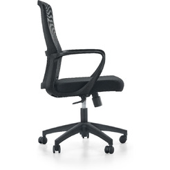 Кресло компьютерное SitZone U-069B сетка/ткань, черный, крестов. пластик