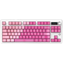 Клавиатура Ajazz MK87 Pitaya Switch (розовый)