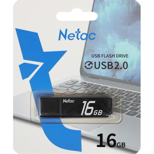 USB Flash Netac U351 USB 2.0 16GB NT03U351N-016G-20BK