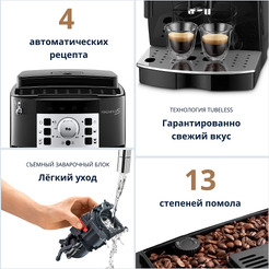 Кофемашина DeLonghi Magnifica S ECAM22.110.SB