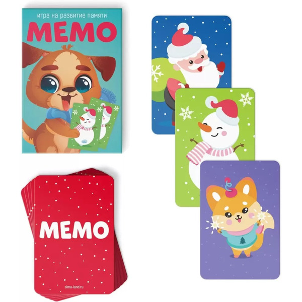 Набор игр Лас Играс Игры от Деда Мороза 6 в 1 / 7115259