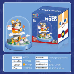 Игрушка конструктор MOYU MOCO Dog Plane MY97081