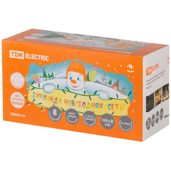 Гирлянда TDM Electric Бахрома SQ0361-0032
