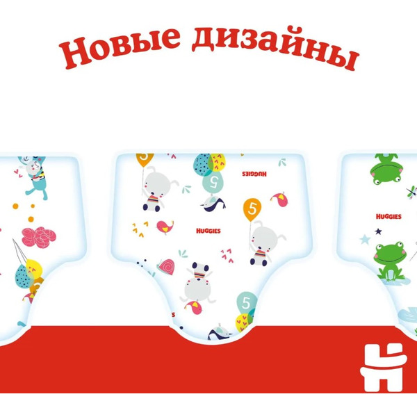 Детские одноразовые подгузники Huggies Classic Mega 3 (4-9 кг) 78шт.