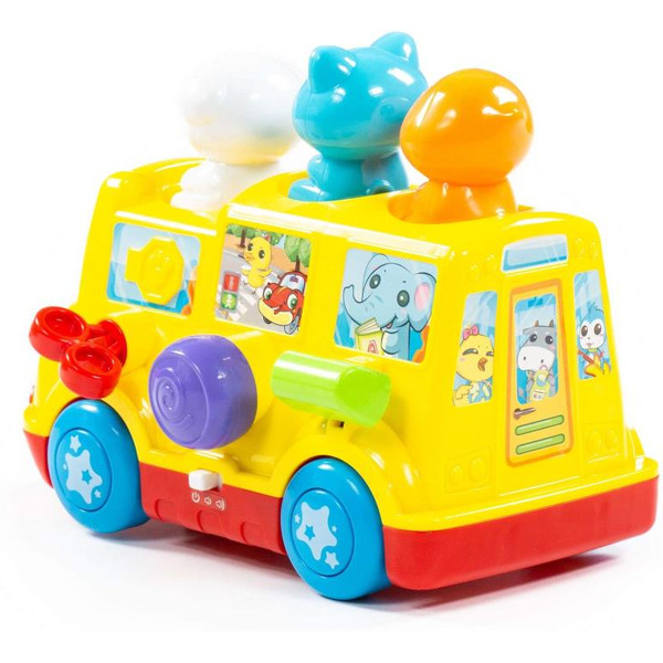 Интерактивная игрушка Полесье Школьный автобус 77080