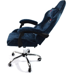 Вибромассажное кресло Calviano Nero (blue plush)