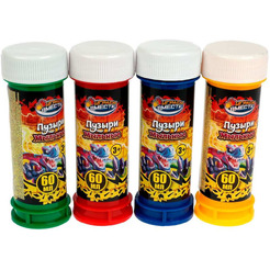 Мыльные пузыри Игрушечный город Динозавры, 60 мл