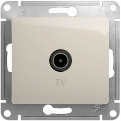 Розетка телевизионная Systeme Electric Glossa GSL000993