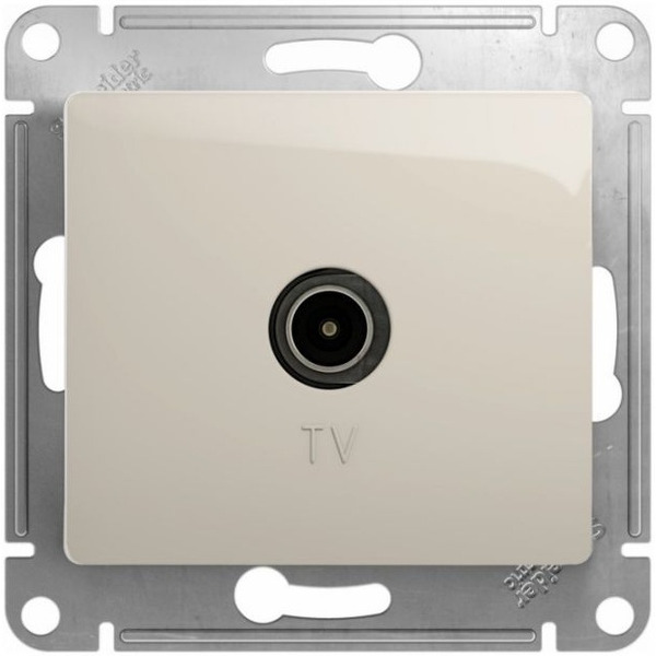 Розетка телевизионная Systeme Electric Glossa GSL000993