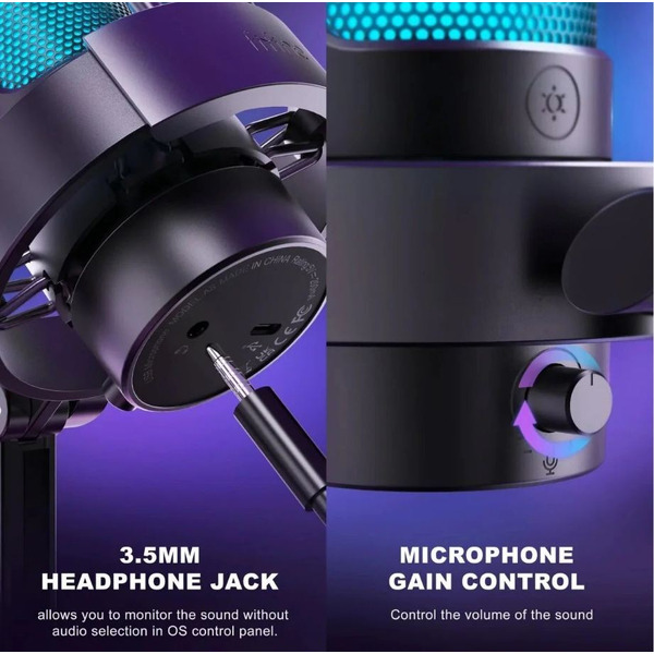 Микрофон FIFINE A8 (черный)