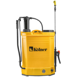 Аккумуляторный опрыскиватель Kolner KCSG 16/12ВРH-SLA (кн16-12бпхсла)