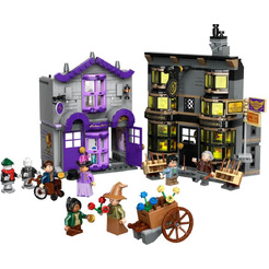 Конструктор Lego 76439 (Harry Potter, Лавка Олливандера и магазин мантий м. Малкин)