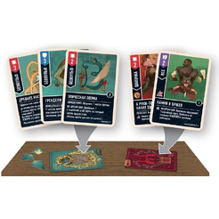 Настольная игра GaGa Games Unmatched: Красная Шапочка vs. Беовульфа GG254