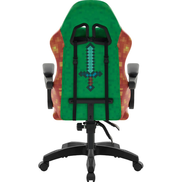 Игровое кресло Defender Legas (зеленый/оранжевый)