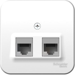 Розетка компьютерная Systeme Electric Blanca BLNIA045451