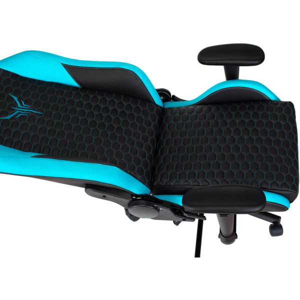 Кресло игровое Knight Neon (1717271) черный/голубой