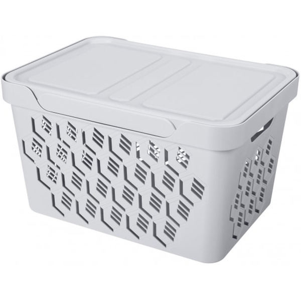 Ящик для хранения Бытпласт Econova Deluxe 18 л 43320593095 (светло-серый)
