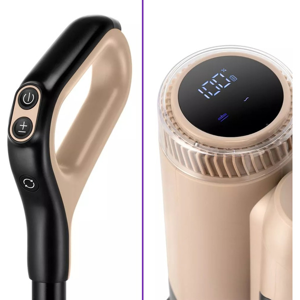 Вертикальный беспроводной моющий пылесос Kitfort КТ-5160