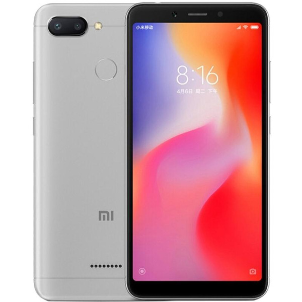 Смартфон XIAOMI REDMI 6 3GB/32GB Grey EU