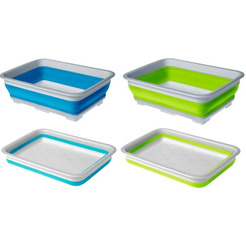 Таз квадратный складной HomeQueen, арт.70791, 8 л.