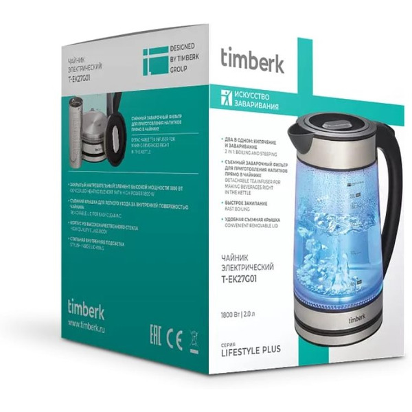 Электрический чайник TIMBERK T-EK27G01