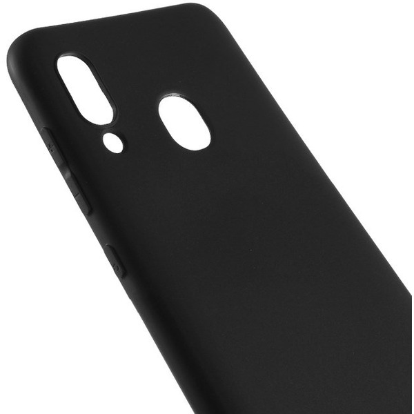 Бампер Bingo Matt TPU для SAMSUNG Galaxy A20 Черный