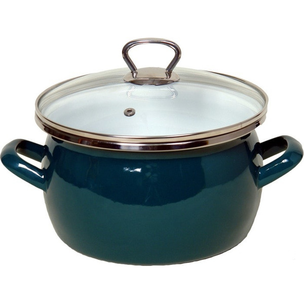 Кастрюля Сантэкс 1-2440111(изумрудный)