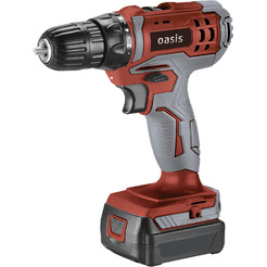 Дрель-шуруповерт Oasis ASU-18S (с 2-мя АКБ, кейс)