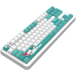 Клавиатура Red Square Alumix TKL Classic Kitsune RSQ-20052 (белый, g3ms Aquamarine)