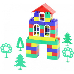 Конструктор Полесье 1016 Строитель Макси-плюс