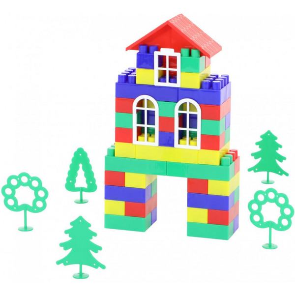 Конструктор Полесье 1016 Строитель Макси-плюс