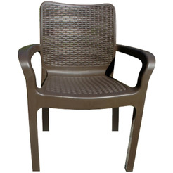 Стул пластиковый PLAST TEAM Rattan ING6182ГШК