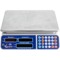 Весы торговые МИДЛ МТ 15 МДА 2/5 355х235 Олимп 1ур 71048887