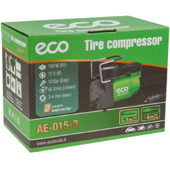 Компрессор автомобильный ECO AE-015-3