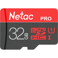 Карта памяти Netac microSDHC P500 Ultra NT02P500ULT-032G-S 32GB