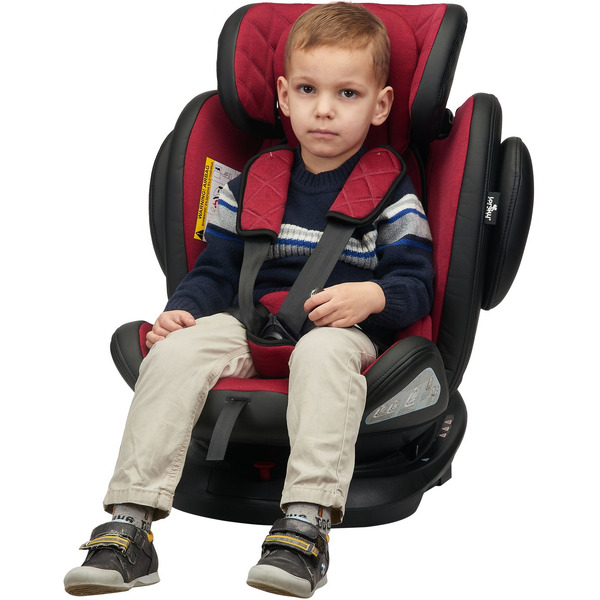 Автокресло LORELLI Aviator Isofix Black Red