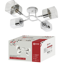 Припотолочная люстра In Home Aura Teso-4E27ST-WH