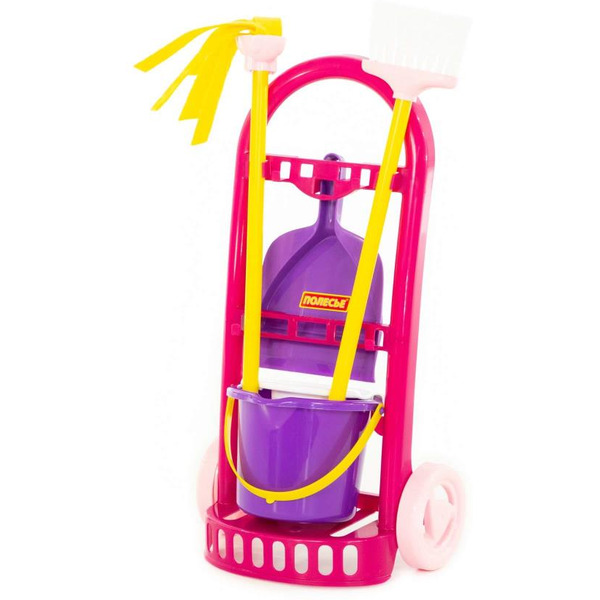 Набор хозяйственный игрушечный Полесье Чистюля-мини 44747