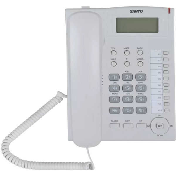 Телефон проводной Sanyo RA-S517W (белый)