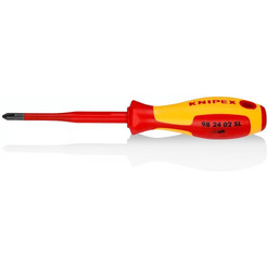 Отвертка KNIPEX Phillips® PlusMinus PH/S 1 Slim 1000V L-187 мм