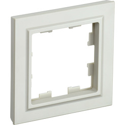 Рамка IEK Brite РУ-1-БрКр