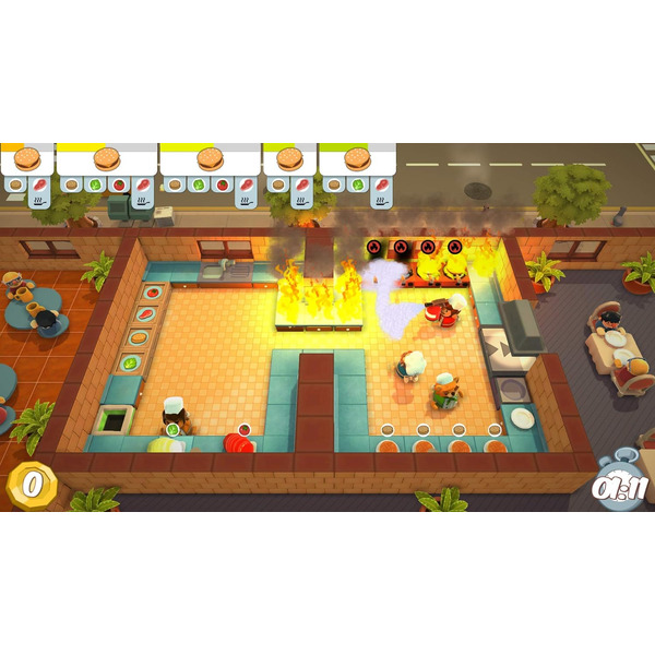 Игра Overcooked! + Overcooked! 2 для PlayStation 4 (английская версия)