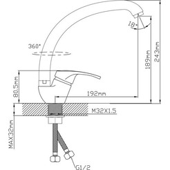 Смеситель Econoce EC0672