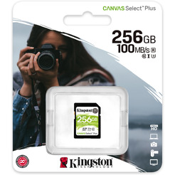 Карта памяти Kingston Canvas Select Plus SDXC 256GB (SDS2/256GB)