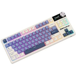 Клавиатура Royal Kludge RK S85 Horizon Blue (Beige switch)