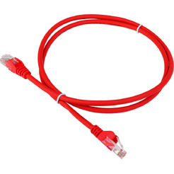 Кабель Lanmaster LAN-PC45/U5E-10-RD