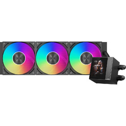 Система жидкостного охлаждения для процессора PCCooler DC360 Pro ARGB Display (черный)