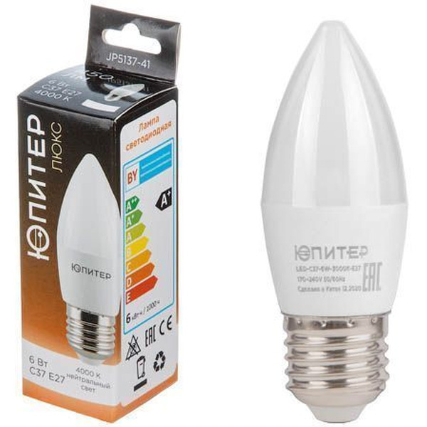 Лампа светодиодная  ЮПИТЕР JP5137-41