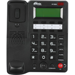 Проводной телефон Ritmix RT-550 черный